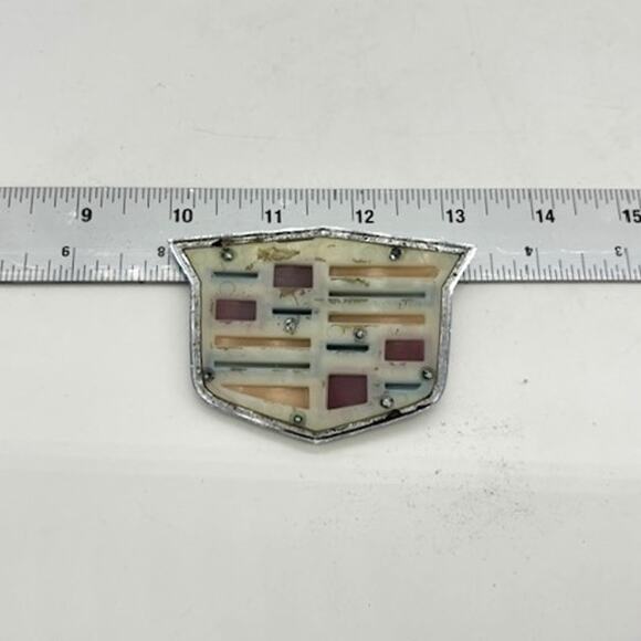 Cadillac GM Vehicle Crest Emblem Original OEM Genuine Parts Logo Car SUV Badge - Picture 3 of 4